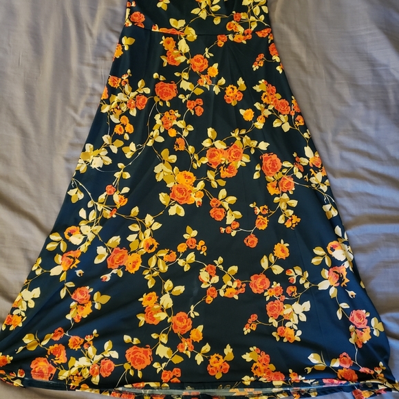 Lularoe Maxi Size Medium Floral - Picture 1 of 1
